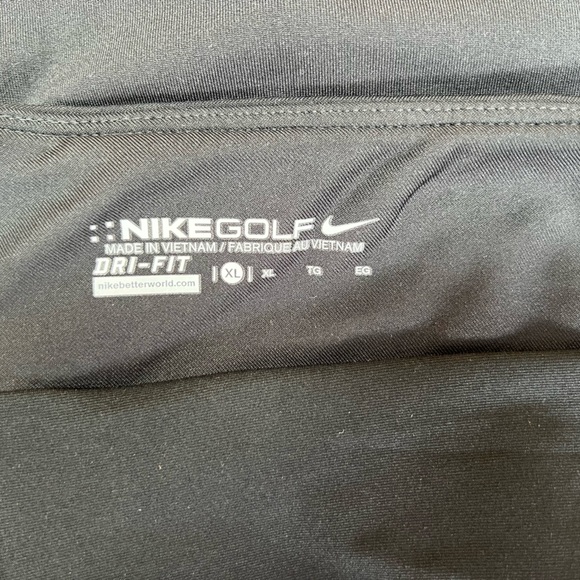 NIKE NWT Golf Dri-Fit Performance Golf Skort in Black, size XL - Picture 8 of 11